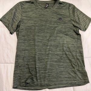 Adidas Men's Green T-Shirt